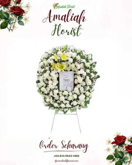 Krans Bunga Duka Pisangan